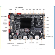 RK3568安卓主板 工业级一体机双网口快递柜门禁工控主板can/linux